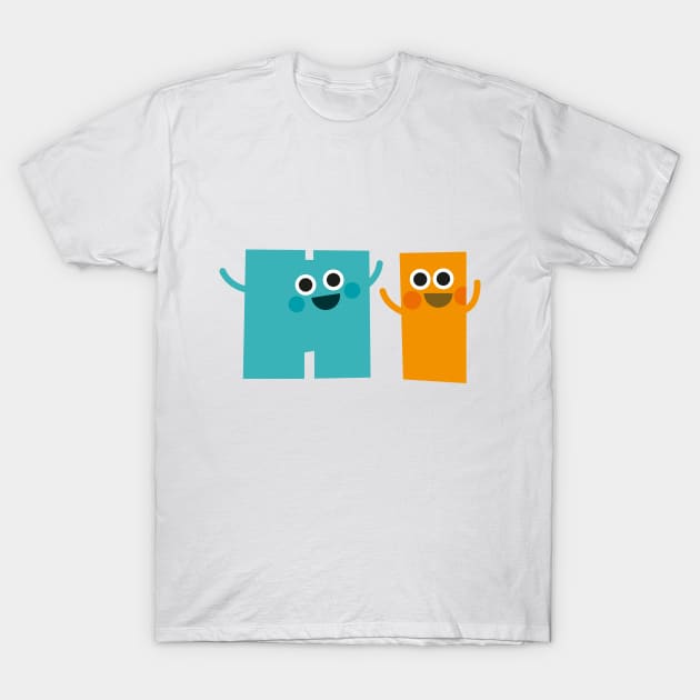 Hi T-Shirt by Geeksarecool